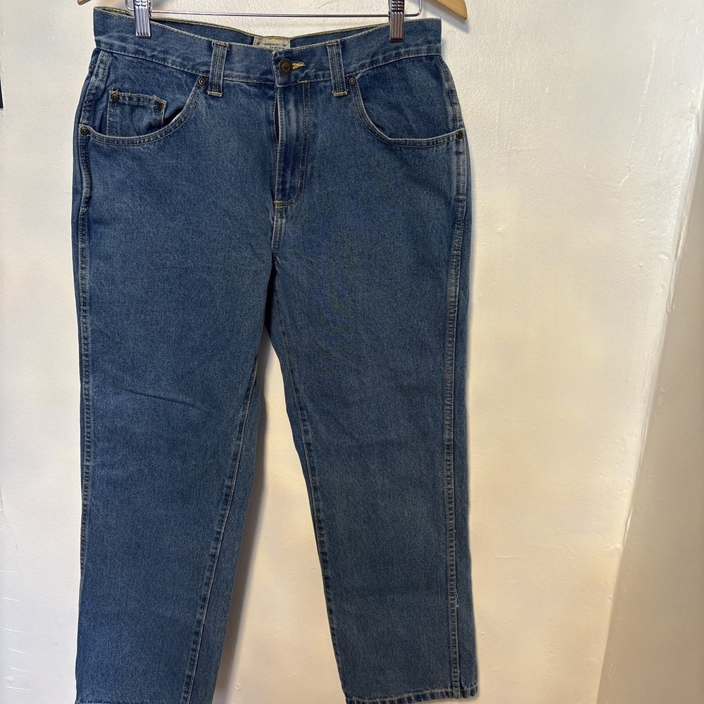 Red Head Jeans Mens 32x30 Blue Stretch Denim Workwear Chore Barn